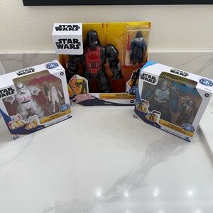 Disney Star Wars Power Force Darth Vader Stormtrooper Mandolorian Action Figure